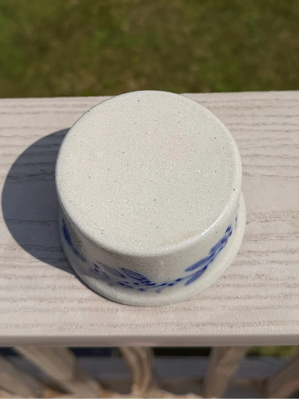 Salmon Falls Stoneware Pottery Salt Glaze Blueberry Vine Farmhouse Crock